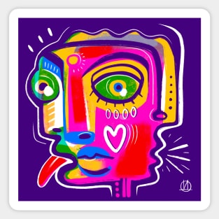 Art face Sticker